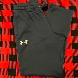 Navy UA Boys Sweatpants